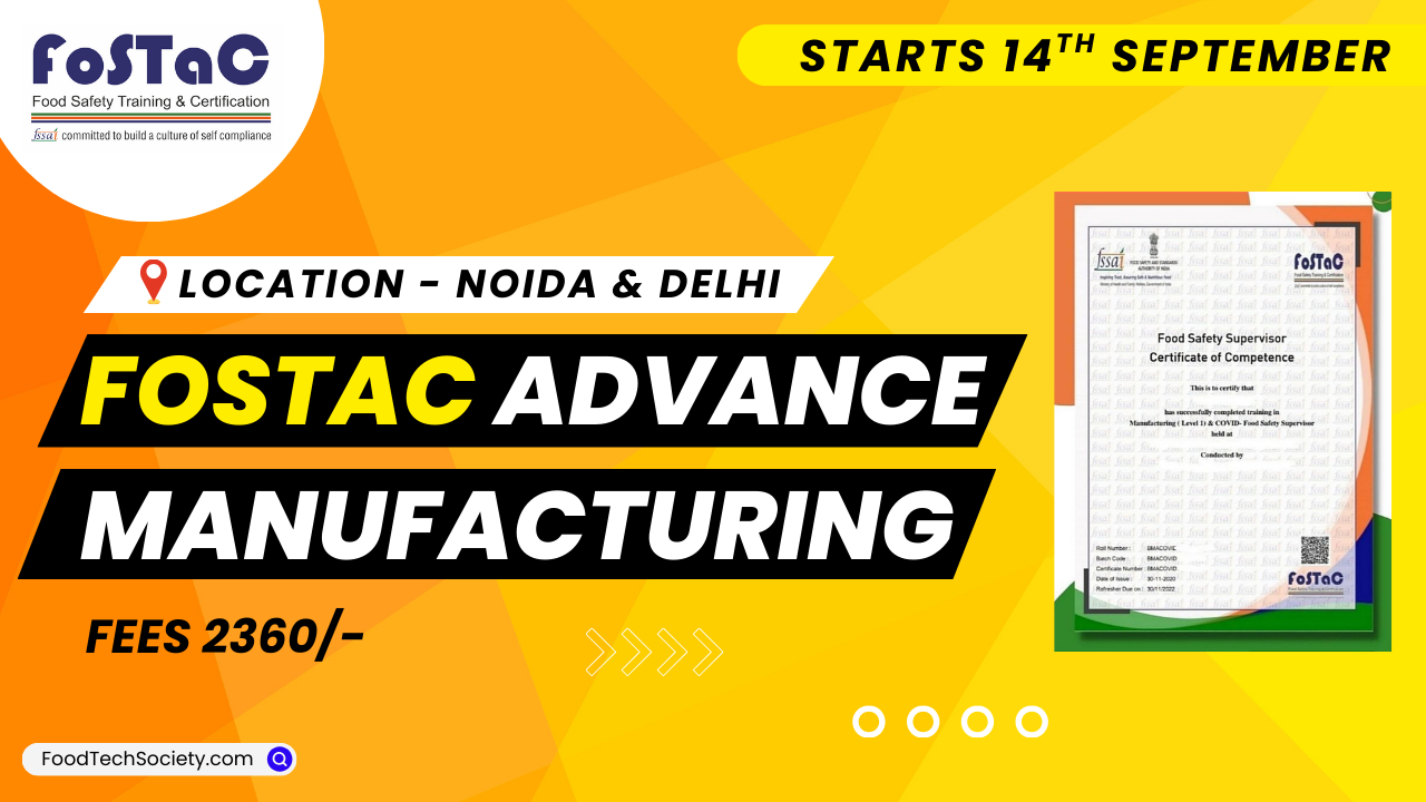 FoSTaC Training Advance Manufacturing