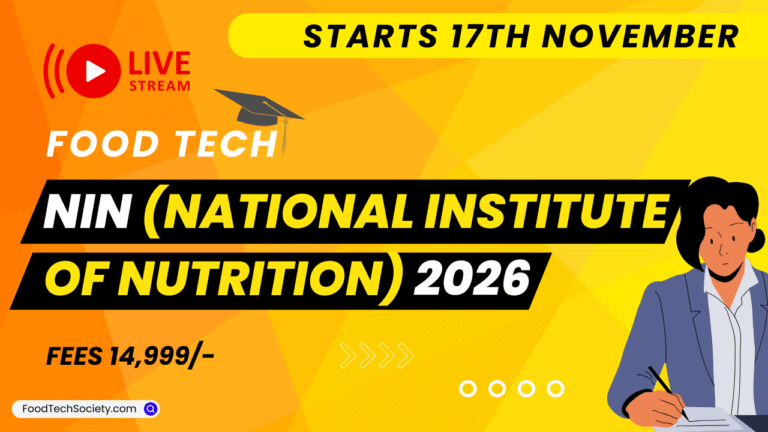 NIN (National Institute of Nutrition) 2026